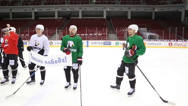 «Трактор» и болельщики поддержали Российских Олимпийцев смотреть онлайн