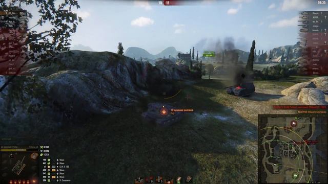 Pz.Kpfw. VII | DO DAMAGE! Монастырь – Стандартный бой (WoT 0.9.20.1) смотреть онлайн