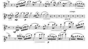 Birds of Toshio Mashima, Seagull (Sheet Music Score Alto Saxophone)