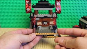 Рыцарский замок с рыцарями - китайский лего конструктор