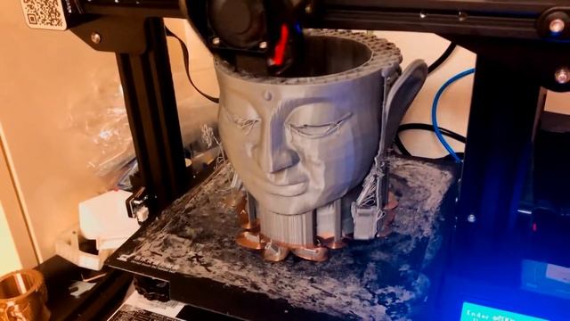 Ender 3 Pro Деффекты печати на 3d принтере. Плохая модель