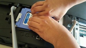 Lenovo 10110 C540 all in one cover removal and upgrade