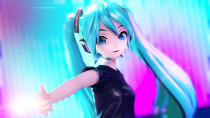 [MMD] Teo (テオ) feat. Хацуне Мику / RADART・Omoi・Sakurai | ремикс | MikuMikuDance