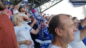 Факел Акрон первый Туман на новом стадионе #факел #футбол #акрон #рпл