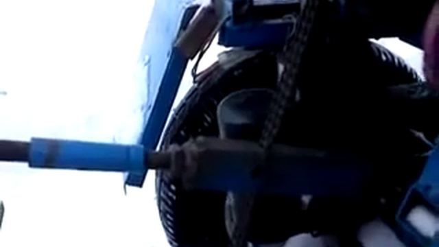 Электрическая навеска самодельного минитрактора. смотреть онлайн