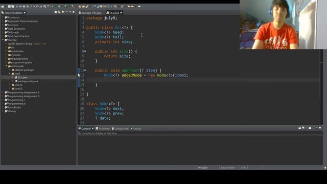[OUTDATED] How to Code a Doubly LinkedList || add(), size() || - Java Tutorial (See Description) смотреть онлайн