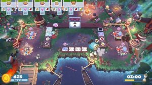 Overcooked! 2: Campfire Cook Off DLC Level 2-3, 4 Stars, Multiplayer (2 players)