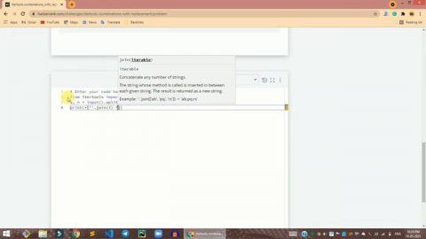 HackerRank itertools.combinations_with_replacement() solution in Python | Python problems solutions