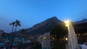 LIBERTY HOTELS LYKIA adults only (Sentido Lykia Resort&SPA) terrace at sunset. Oludeniz, TURKEY
