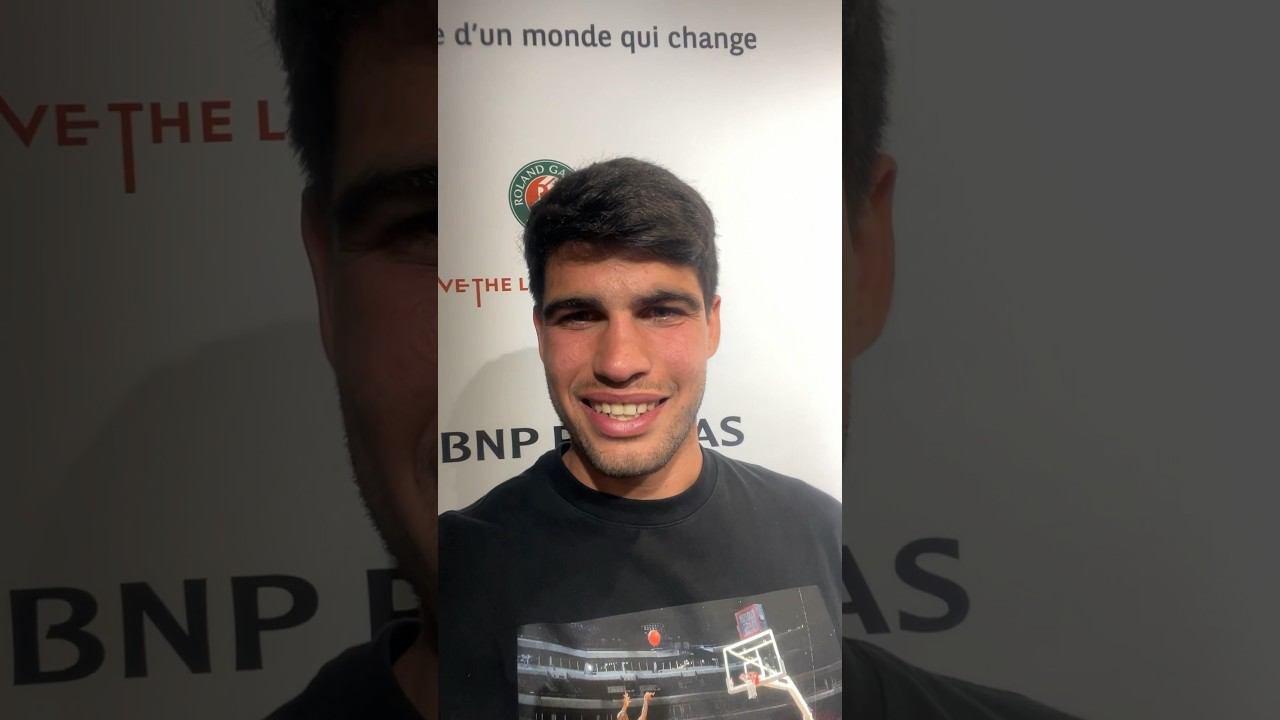 A special message from our new champ