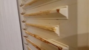 Реставрация старого холодильника купленного за 28$.