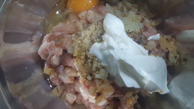 Рубленные куриные котлетки
