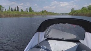 Лодка Таймень LX 3200 НДНД и мотор Gladiator G 9.9 FHS.