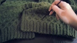 ОЛИВКОВЫЙ КАРДИГАН. Спицами. Часть 2. Схемы, расчеты, размеры.