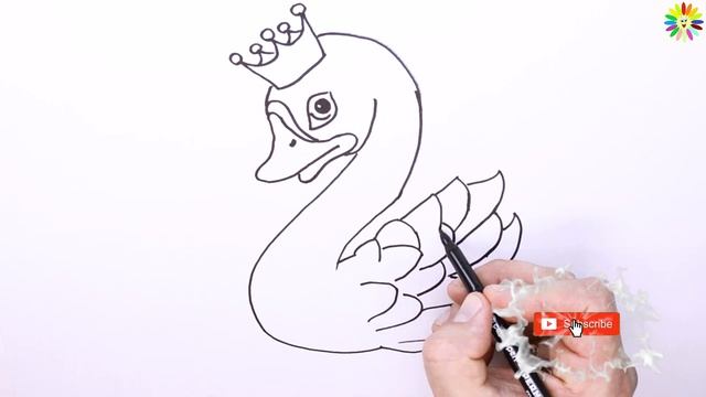 How To Draw A Swan