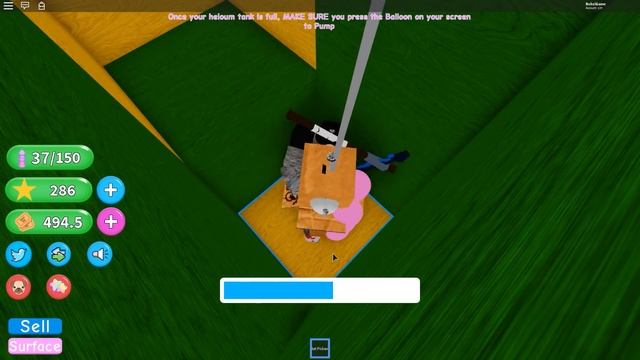 НАДУЛ САМЫЙ ГИГАНТСКИЙ ШАР ЗА 5 МИНУТ! СИМУЛЯТОР ВОЗДУШНОГО ШАРА 2! Roblox Simulator смотреть онлайн