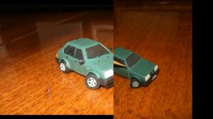 Как слепить из пластилина ВАЗ 2109  (LADA from Clay)