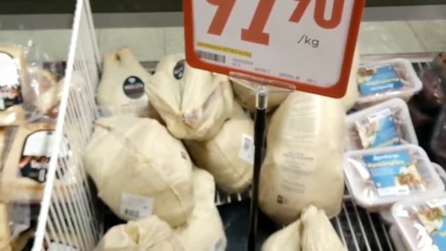 Швеция, Рождество, Виллис, ПРОДУКТЫ  питания, Свинина  и Индейка