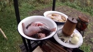 Рыбацкая уха из окуней. Просто и вкусно.