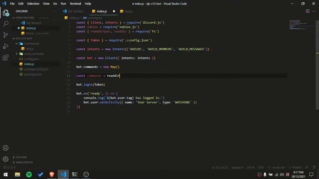 Making a Command Handler | Discord Roblox Bot смотреть онлайн