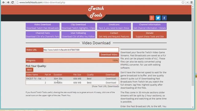 Как скачать стримы с twitch.tv твича