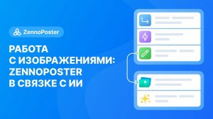 Работа с изображениями: Zennoposter в связке с ИИ