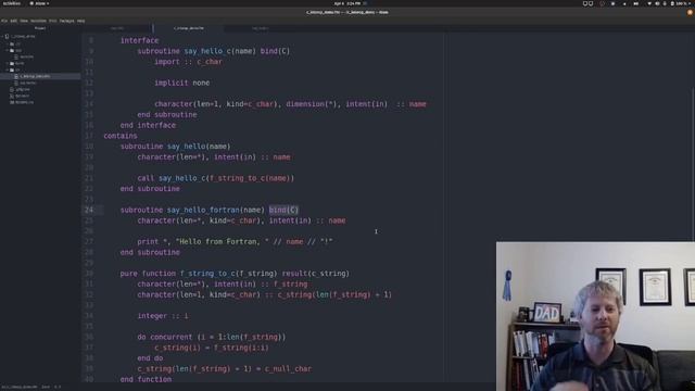 Just Talk to Each Other: Getting Fortran and C to Work Together смотреть онлайн