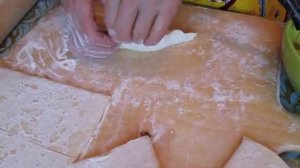 ПИРОГИ С ЯБЛОКАМИ ИЗ СЛОЕНОГО ТЕСТА В ДУХОВКЕ