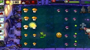 Plants vs Zombie Night Level 8 Adventure 1