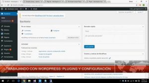 UNIR - Streaming en la Web - Actividad 2 "Creación sitio en wordpress con contenido multimedia"