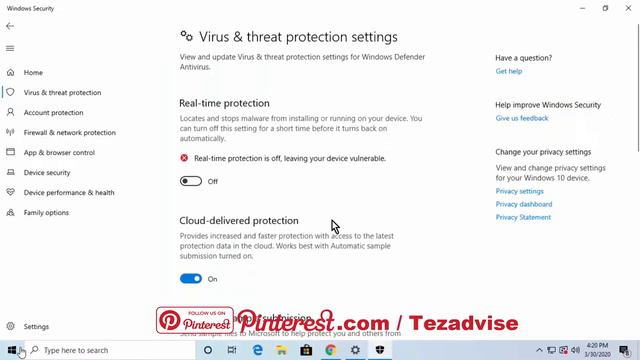 Disable windows defender windows 10 / Add exclusions | In 3 Minute | eTechniz.com 👍 смотреть онлайн