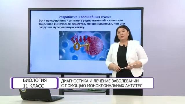 Биология. 11 класс. Диагностика и лечение заболеваний с помощью моноклональных антител /19.03.2021/