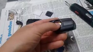 Замена корпуса и батареи ключа бмв