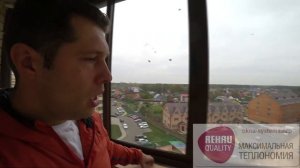 Остекление лоджии. Окна Kaleva DECO. Много света-мало пвх