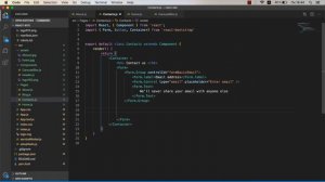 React js сайт с нуля - форма обратной связи