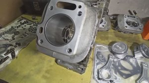Ремонт двигателя HONDA часть 2 сборка