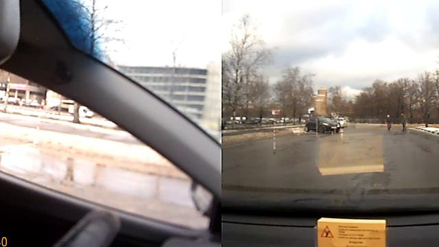 Аквапланирование вылетел на учебную площадку смотреть онлайн