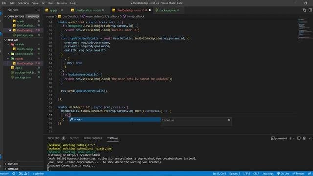 Build Restful API Handling Delete Method using NodeJS & MongoDB Express js 2021 part 3 ?