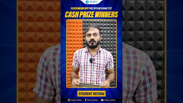 Plato Online App Offline Exam Cash Prize Winner..#review #feedback