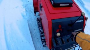 MSR800 снегоуборщик роторный