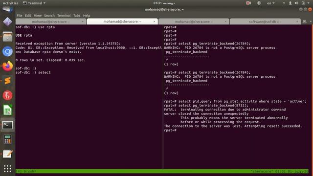 How to find and kill current running query on clickhouse , postgres and mysql #clickhouse #postgre смотреть онлайн