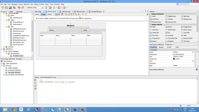 Conexion SQLServer con java (Netbeans) en capas Parte 1 - 2 смотреть онлайн
