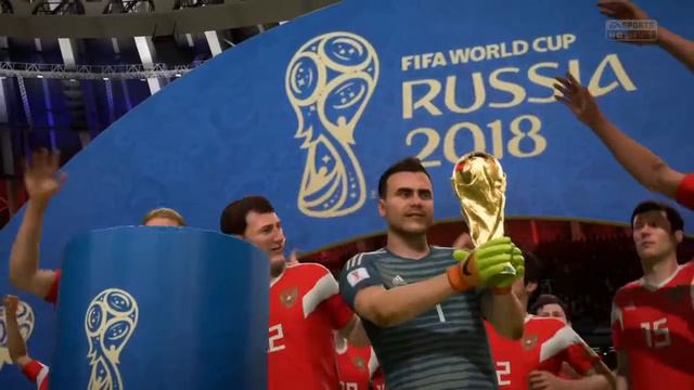 Россия чемпион FIFA 18 смотреть онлайн