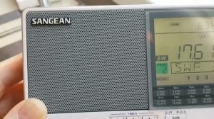 Работа радиоприёмника Sangean ATS-909x(R) в сложных городских условиях.