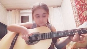 Как играть на гитаре(кузнечик ,перебор ,вечер)