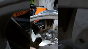 TIG сварка алюминиевого диска