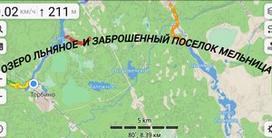 Прогулка на озеро Льняное