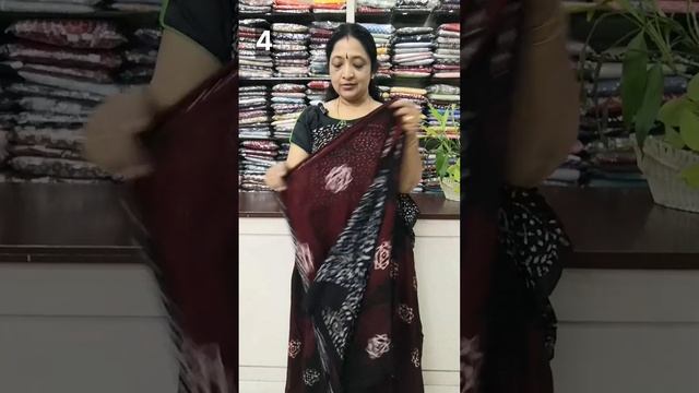 Crepe Georgette  Batik  Salwar materials  noblelady