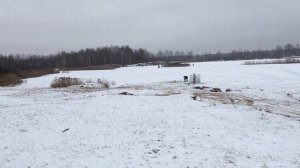 14 декабря 2020 г. Озеро Торфянка, Подмосковье, Лосиный остров