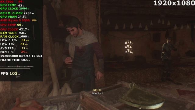 Assassin's Creed Mirage - RX 550 - RX 7600 Ryzen 5 5500 смотреть онлайн